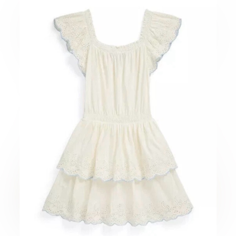 Polo by Ralph Lauren Cream Kids Dress
